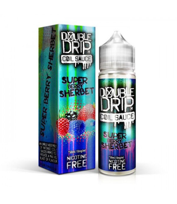 Double Drip -  Super Berry Sherbet Shortfill E-liquid (50ml)