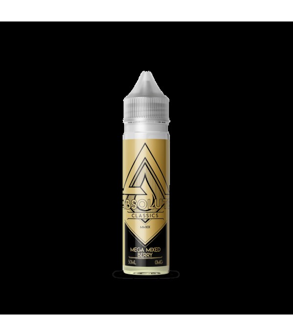 Absolute Classics Gold - Mega Mixed Berry Shortfill E-liquid (50ml)