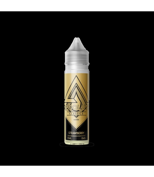 Absolute Classics Gold - Strawberry Shortfill E-liquid (50ml)
