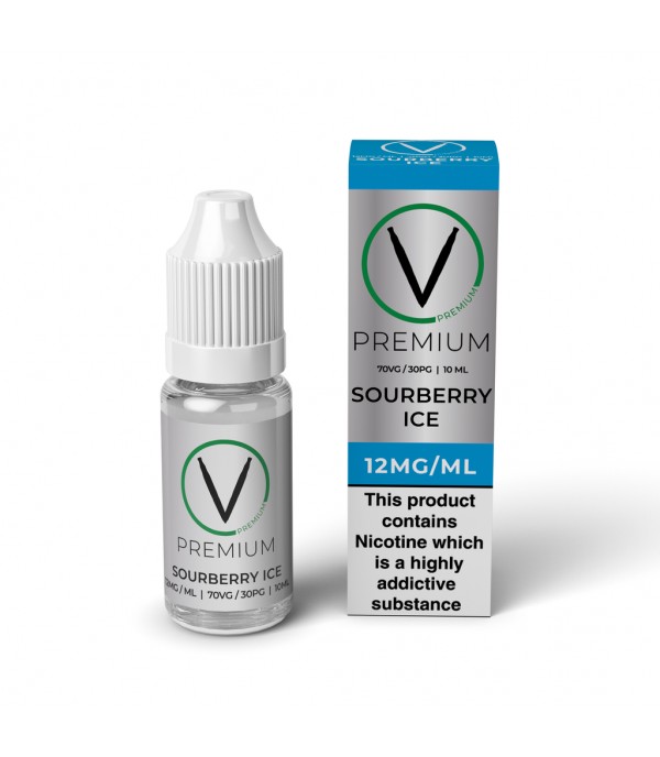 V Premium High VG - Hawk Sauce (Sour Berry Ice) E-Liquid (10ml)