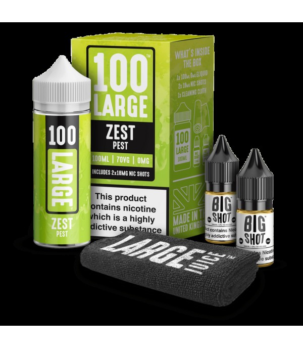 100 Large - Zest Pest Shortfill E-Liquid (100ml)