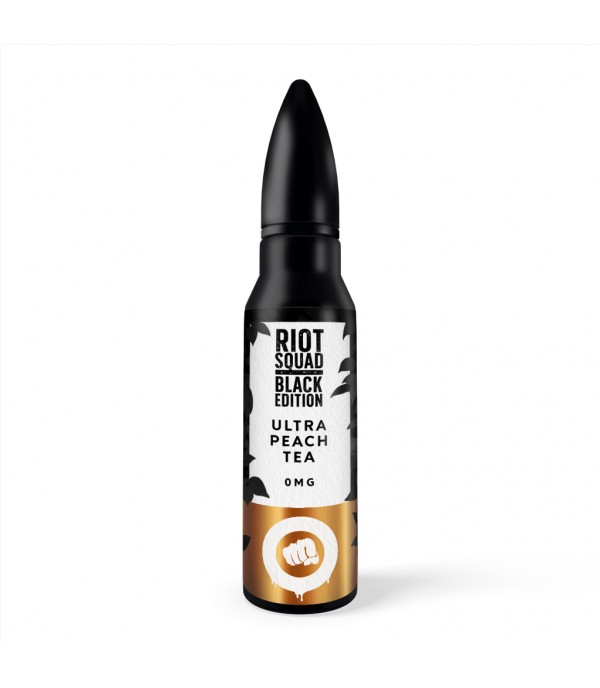 Riot Squad Black - Ultra Peach Shortfill E-Liquid (50ml)