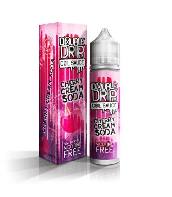 Double Drip -  Cherry Cream Soda Shortfill E-liquid (50ml)