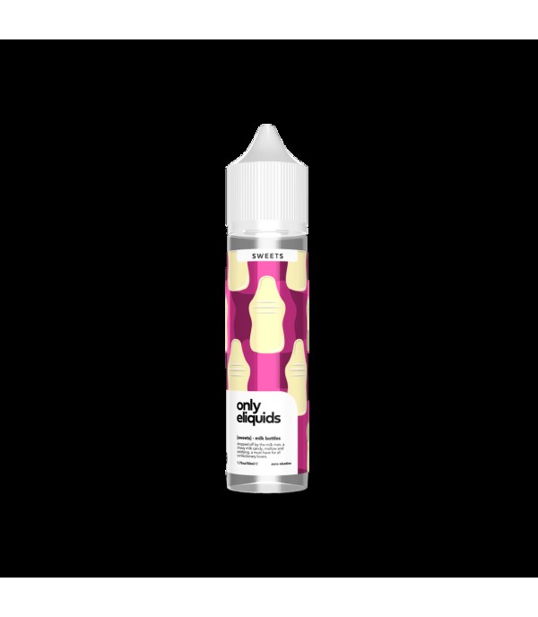 Only Sweets - Milk Bottles Shortfill E-liquid (50ml)