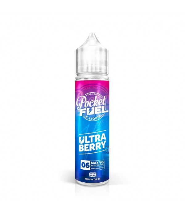 Pocket Fuel - Ultra Berry Shortfill E-liquid (50ml)