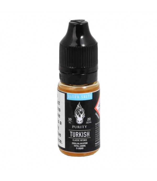 Purity Salts - Turkish Tobacco 10ml Nic Salt E-Liquid