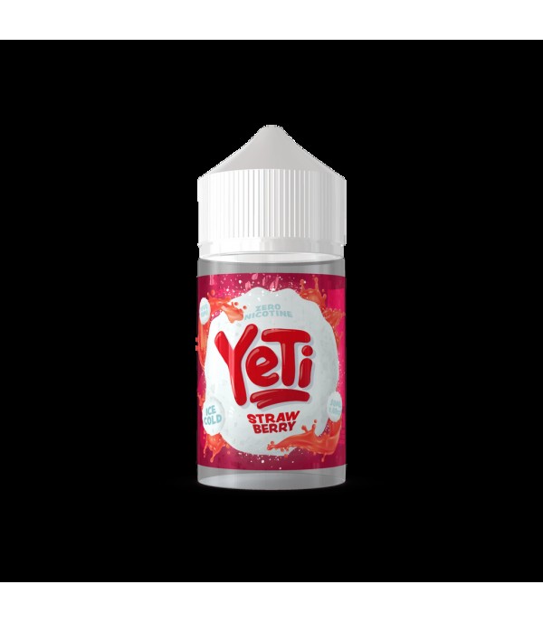 YETI - Strawberry Shortfill E-liquid (50ml)
