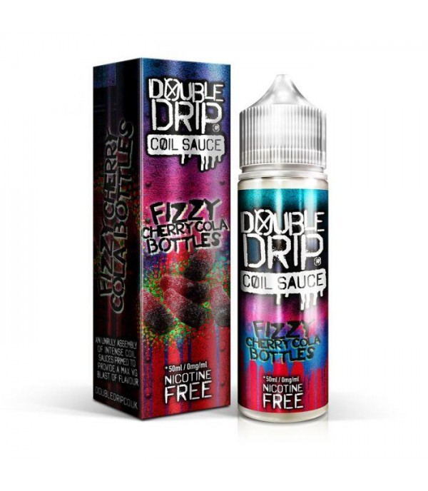 Double Drip - Fizzy Cherry Cola Bottles Shortfill E-liquid (50ml)