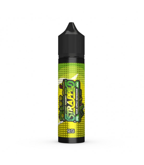 Strapped - Sour Apple Refresher Shortfill E-Liquid (50ml)