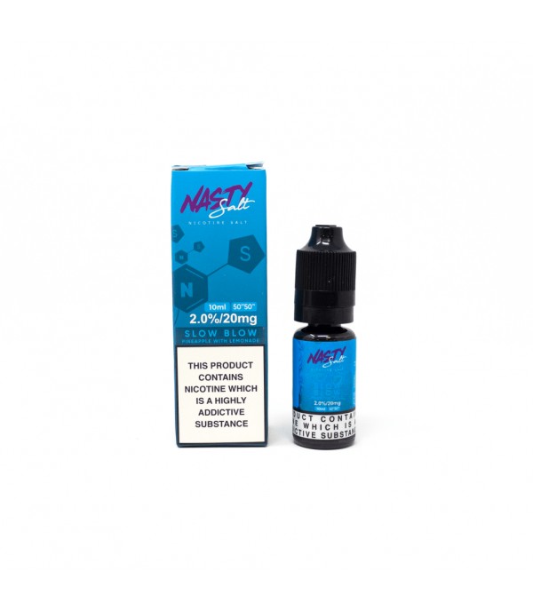 Nasty Salt - Slow Blow 10ml Nic Salt E-Liquid