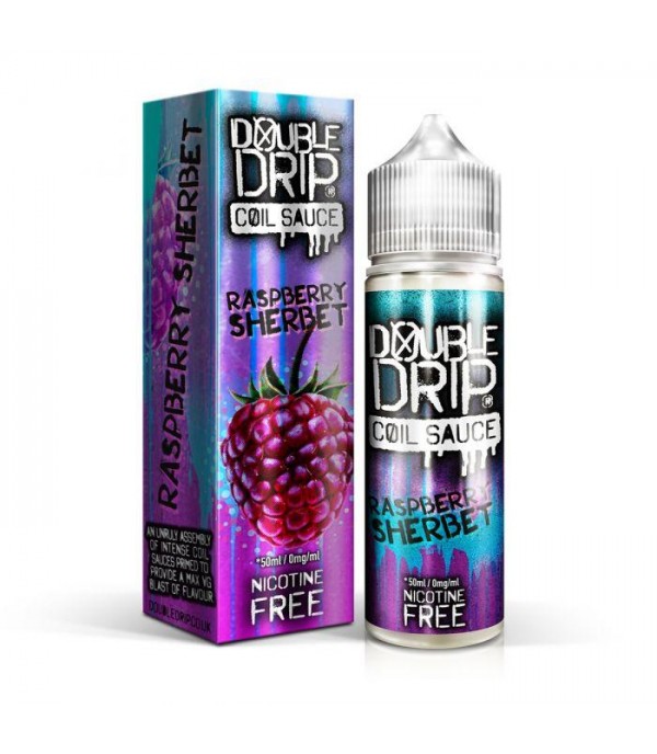 Double Drip - Raspberry Sherbet Shortfill E-liquid (50ml)