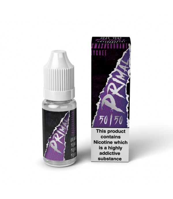 Primal 50/50 - Smashcurrant Lychee 10ml E-Liquid