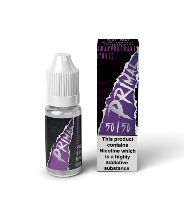 Primal 50/50 - Smashcurrant Lychee 10ml E-Liquid