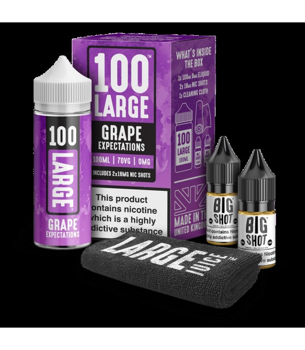 100 Large - Grape Expectations Shortfill E-Liquid (100ml)