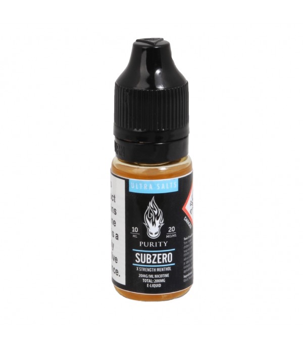 Purity Salts - Subzero 10ml Nic Salt E-Liquid