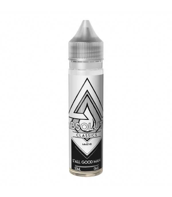 Absolute Classics White - S'All Good Man Shortfill E-liquid (50ml)