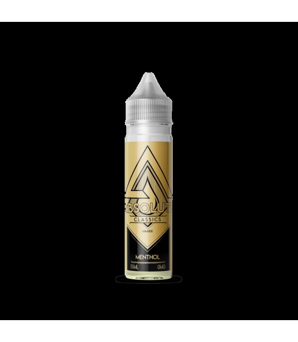 Absolute Classics Gold - Menthol Shortfill E-liquid (50ml)