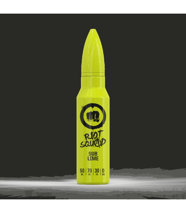 Riot Squad - Sub-Lime Premium Shortfill E-Liquid (50ml)