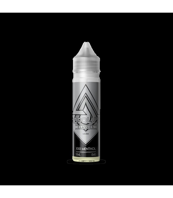 Absolute Classics Platinum - XXX Menthol Shortfill E-liquid (50ml)