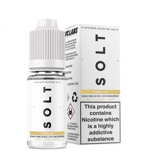 Solt E-Liquids - Vanilla - 10ml