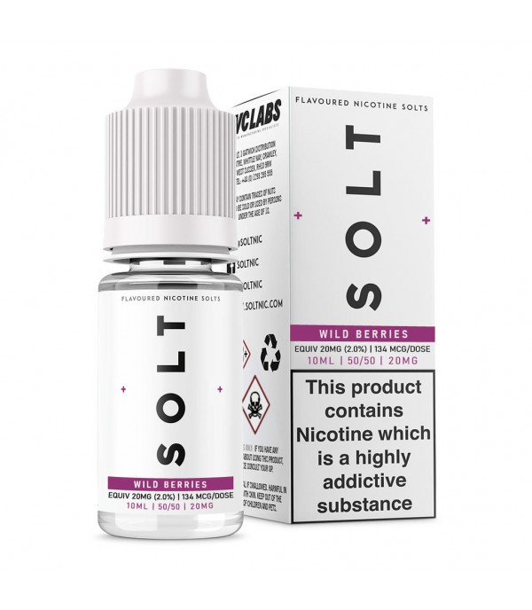 Solt E-Liquids - Wild Berries - 10ml