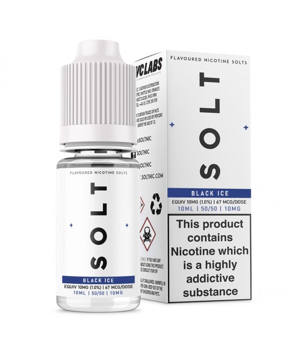 Solt E-Liquids - Black Ice - 10ml