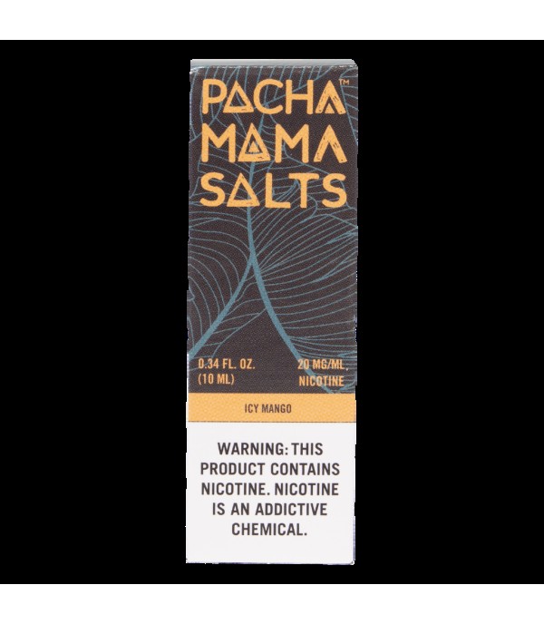 Pacha Mama Nic Salt E-Liquids - Icy Mango - 10ml