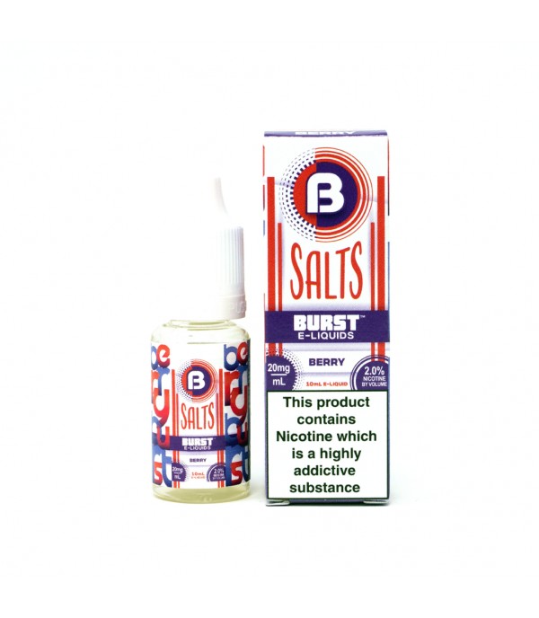 Burst Salts - Berry Burst 10ml Nic Salt E-Liquid