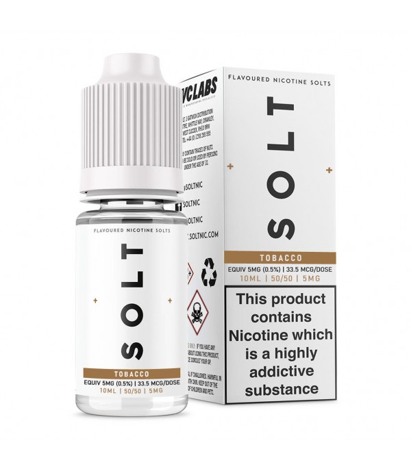 Solt E-Liquids - Tobacco - 10ml