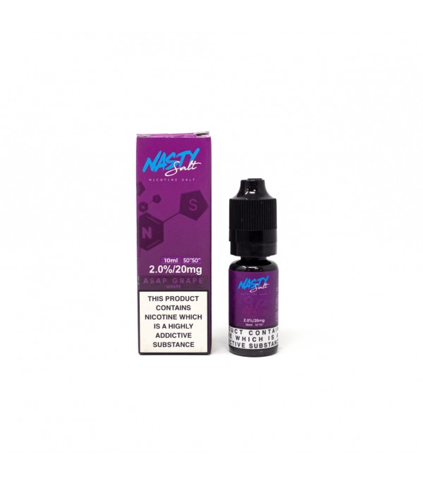 Nasty Salt - Asap Grape 10ml Nic Salt E-Liquid