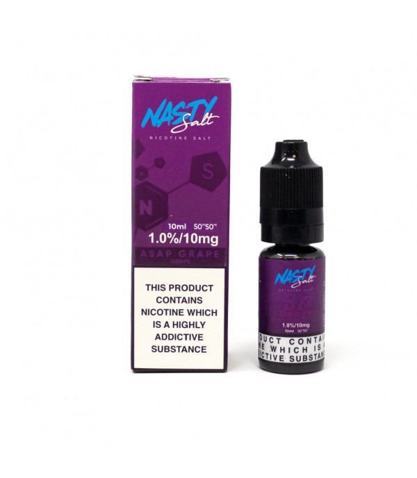 Nasty Salt - Asap Grape 10ml Nic Salt E-Liquid