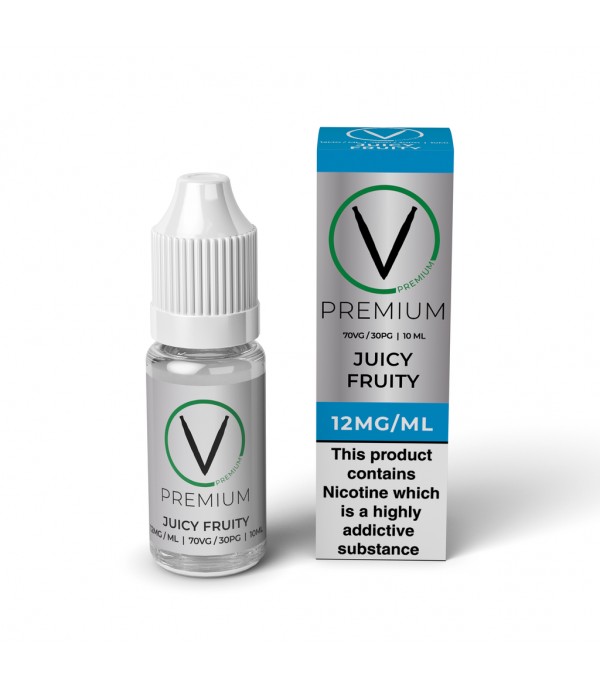 V Premium High VG - Juicy Fruity E-Liquid (10ml)