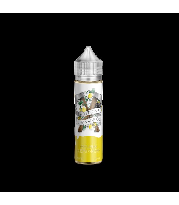 Traditional Lemonade Co - Double Lemonade Shortfill E-Liquid (50ml 0mg)