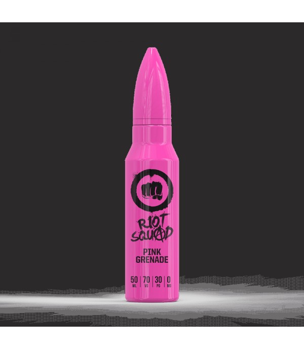 Riot Squad - Pink Grenade Premium Shortfill E-Liquid (50ml)