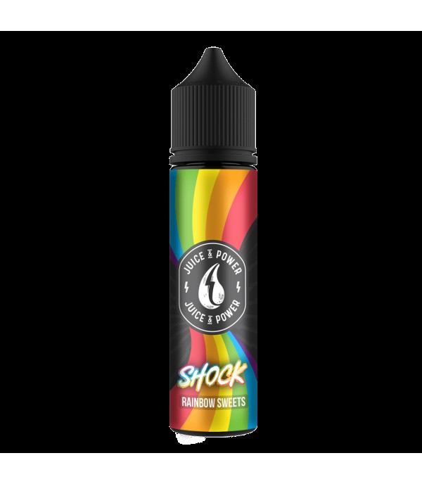 Juice N Power - Shock Rainbow Sweets Shortfill E-Liquid (50ml)