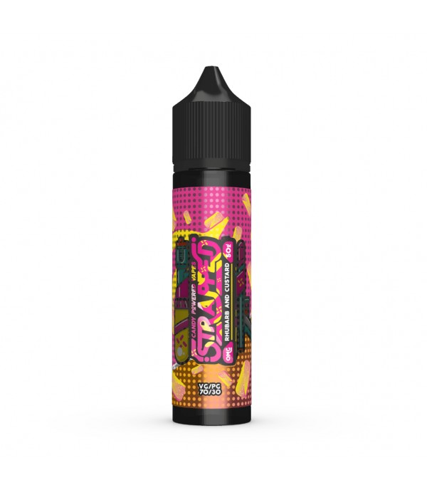 Strapped - Rhubarb & Custard Shortfill E-Liquid (50ml)