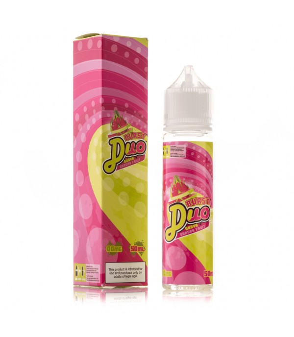 Burst Duo - Guava & Dragonfruit Shortfill E-Liquid (50ml 0mg)