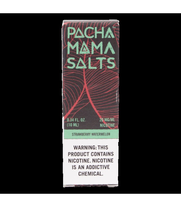 Pacha Mama Nic Salt E-Liquids - Strawberry Watermelon - 10ml