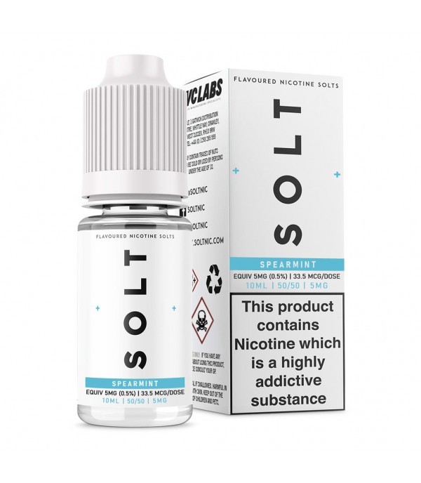 Solt E-Liquids - Spearmint - 10ml