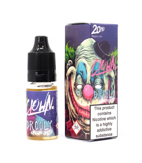 Clown Salts - Drooly 10ml Nic Salt E-Liquid