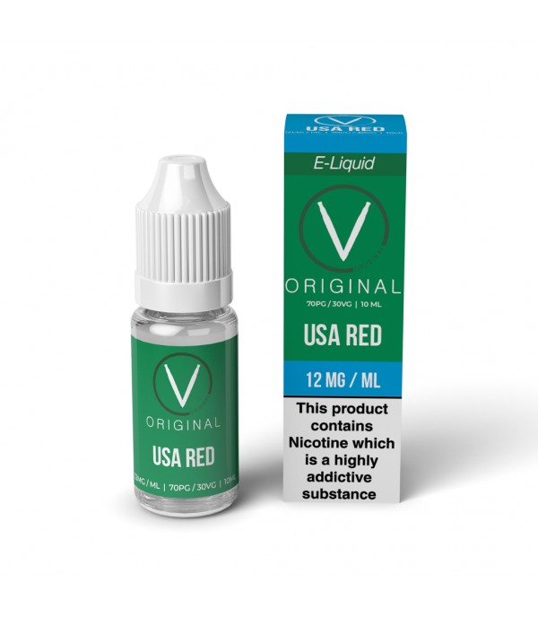 VO - USA Red Tobacco E-Liquid (10ml)